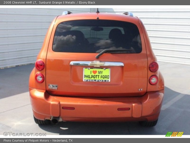 Sunburst Orange II Metallic / Ebony Black 2008 Chevrolet HHR LT