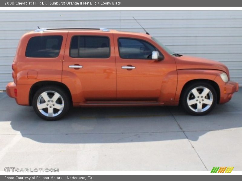 Sunburst Orange II Metallic / Ebony Black 2008 Chevrolet HHR LT