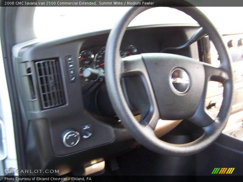 Summit White / Medium Pewter 2008 GMC Savana Van 2500 Commercial Extended