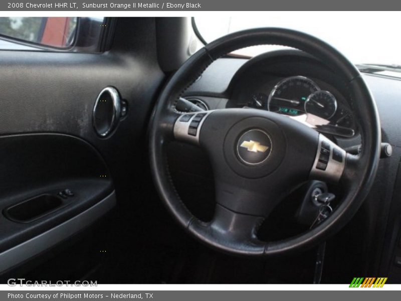 Sunburst Orange II Metallic / Ebony Black 2008 Chevrolet HHR LT