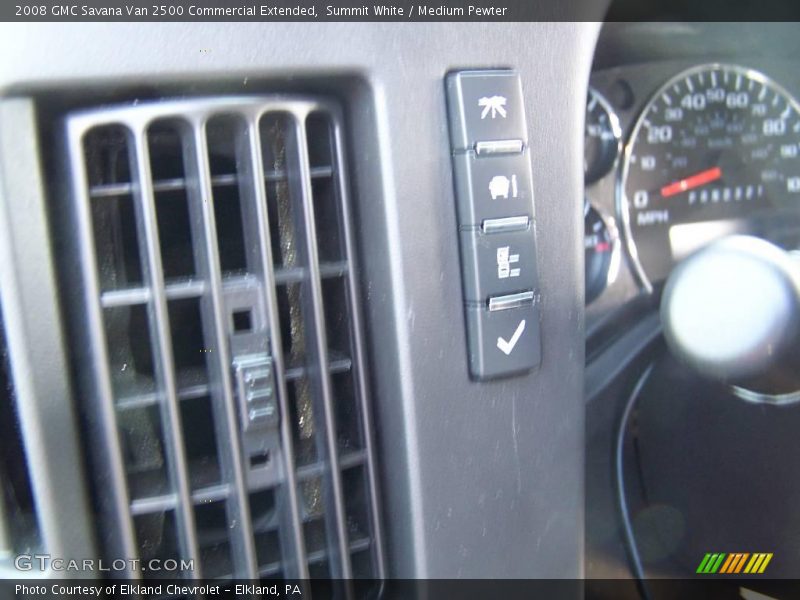 Summit White / Medium Pewter 2008 GMC Savana Van 2500 Commercial Extended