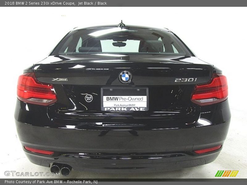 Jet Black / Black 2018 BMW 2 Series 230i xDrive Coupe