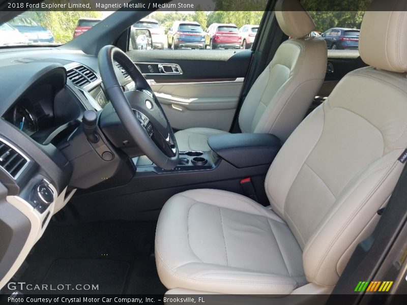 Magnetic Metallic / Medium Stone 2018 Ford Explorer Limited