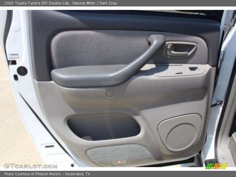 Natural White / Dark Gray 2005 Toyota Tundra SR5 Double Cab