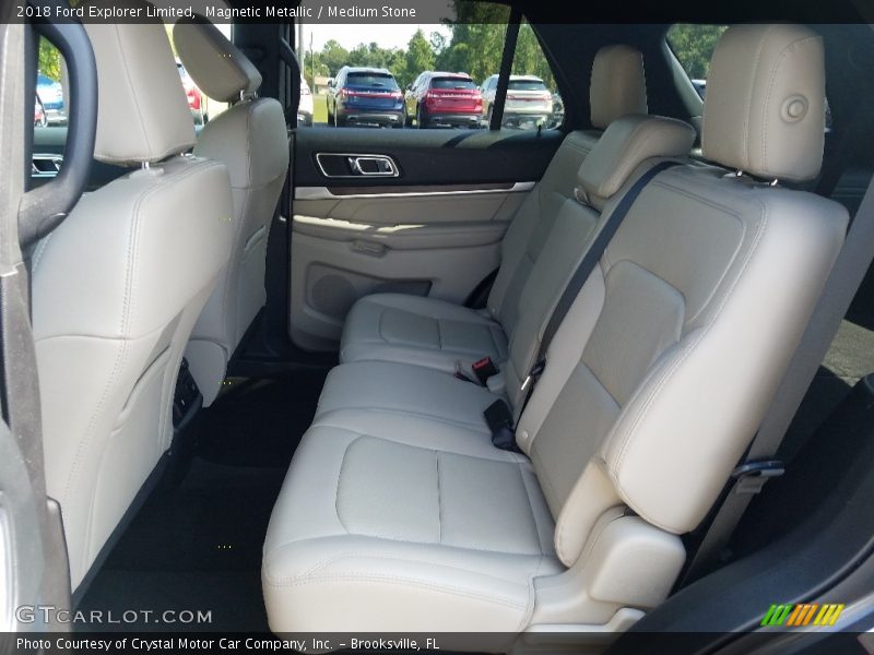 Magnetic Metallic / Medium Stone 2018 Ford Explorer Limited
