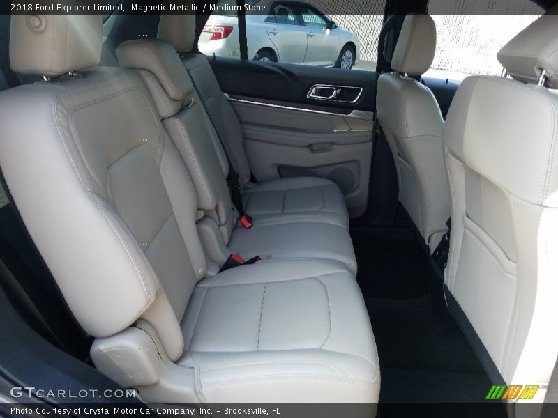 Magnetic Metallic / Medium Stone 2018 Ford Explorer Limited