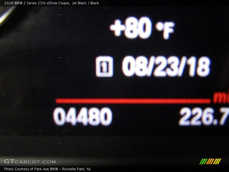 Jet Black / Black 2018 BMW 2 Series 230i xDrive Coupe