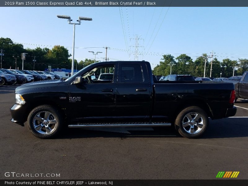 Brilliant Black Crystal Pearl / Black 2019 Ram 1500 Classic Express Quad Cab 4x4