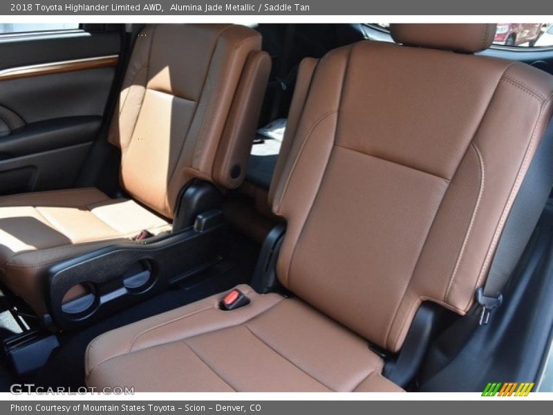 Alumina Jade Metallic / Saddle Tan 2018 Toyota Highlander Limited AWD