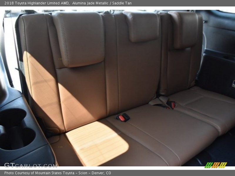 Alumina Jade Metallic / Saddle Tan 2018 Toyota Highlander Limited AWD