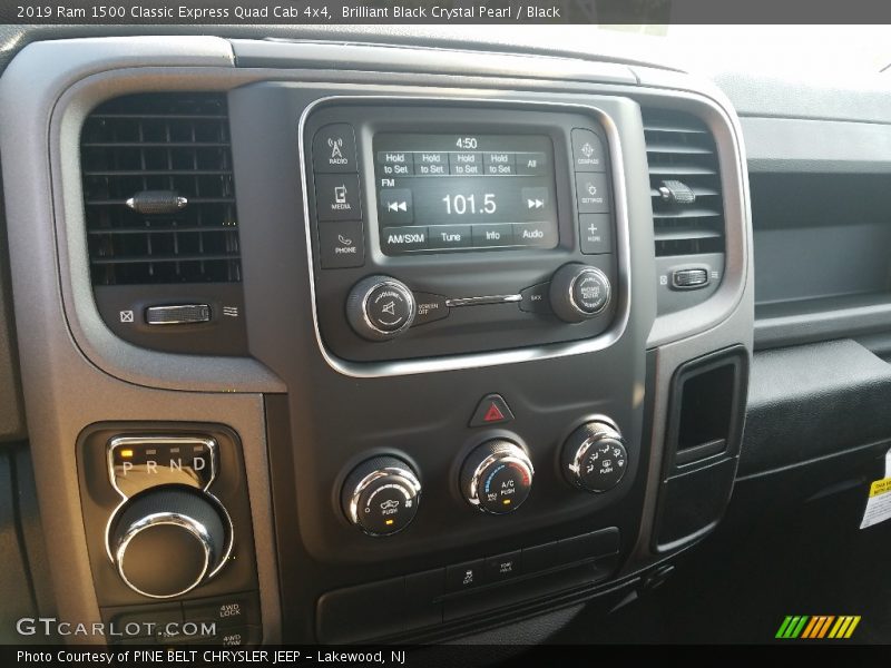Controls of 2019 1500 Classic Express Quad Cab 4x4