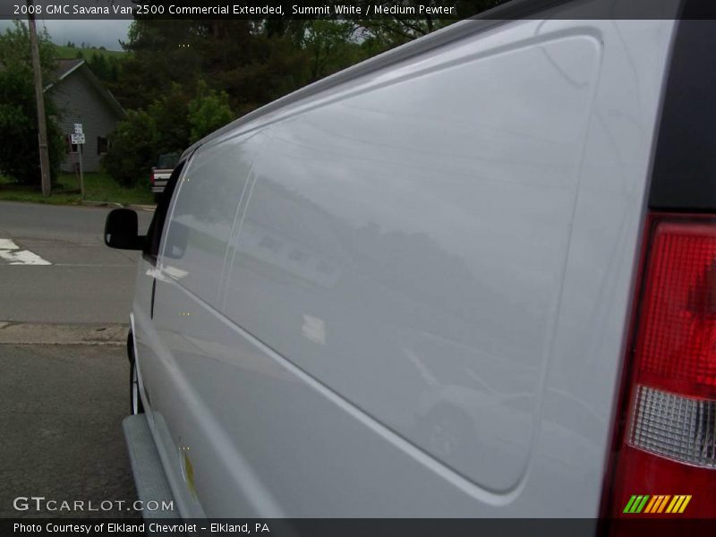 Summit White / Medium Pewter 2008 GMC Savana Van 2500 Commercial Extended