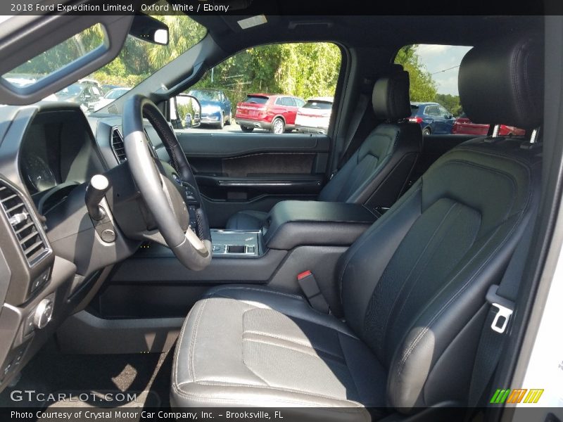 Oxford White / Ebony 2018 Ford Expedition Limited