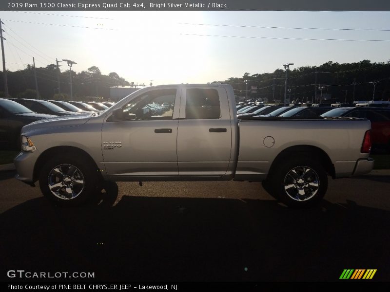 Bright Silver Metallic / Black 2019 Ram 1500 Classic Express Quad Cab 4x4