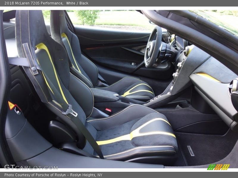 Front Seat of 2018 720S Performance