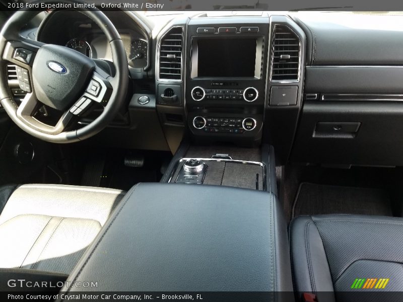 Oxford White / Ebony 2018 Ford Expedition Limited