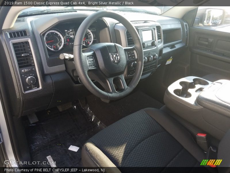 Bright Silver Metallic / Black 2019 Ram 1500 Classic Express Quad Cab 4x4