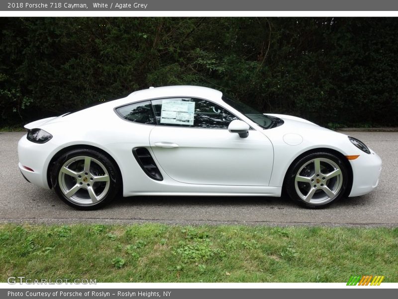  2018 718 Cayman  White