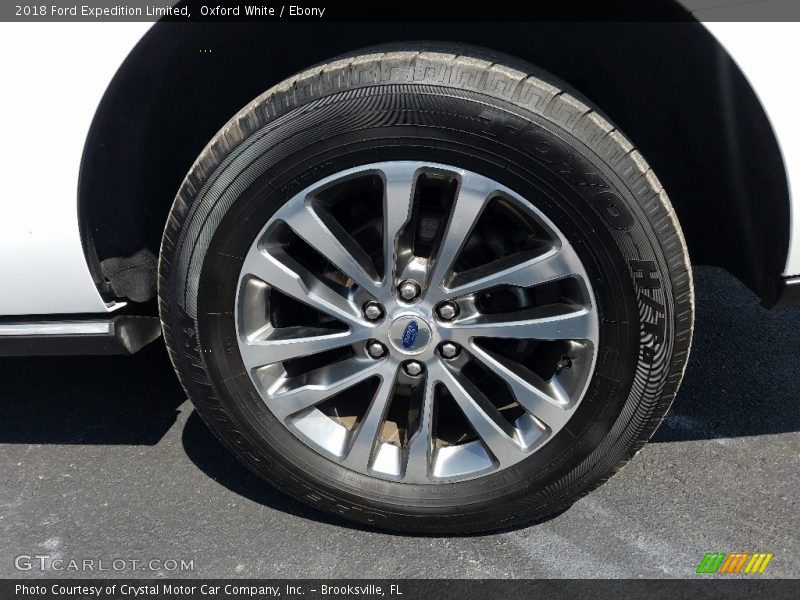 Oxford White / Ebony 2018 Ford Expedition Limited