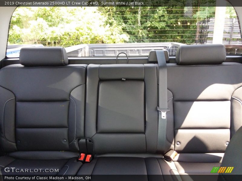 Summit White / Jet Black 2019 Chevrolet Silverado 2500HD LT Crew Cab 4WD