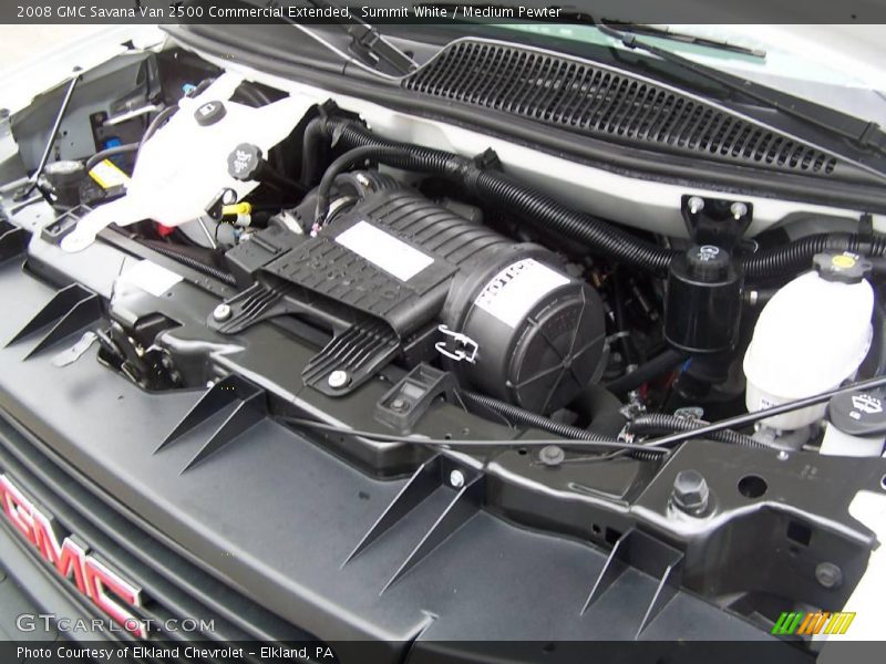 Summit White / Medium Pewter 2008 GMC Savana Van 2500 Commercial Extended