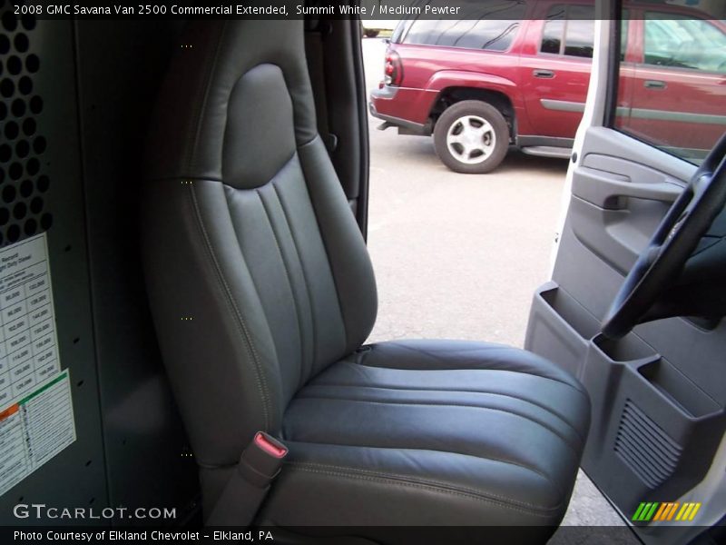 Summit White / Medium Pewter 2008 GMC Savana Van 2500 Commercial Extended