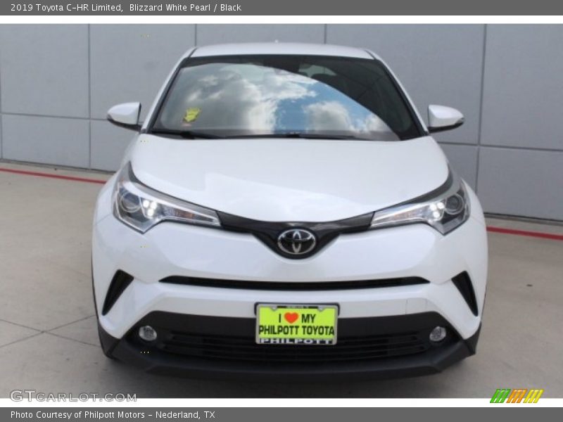 Blizzard White Pearl / Black 2019 Toyota C-HR Limited