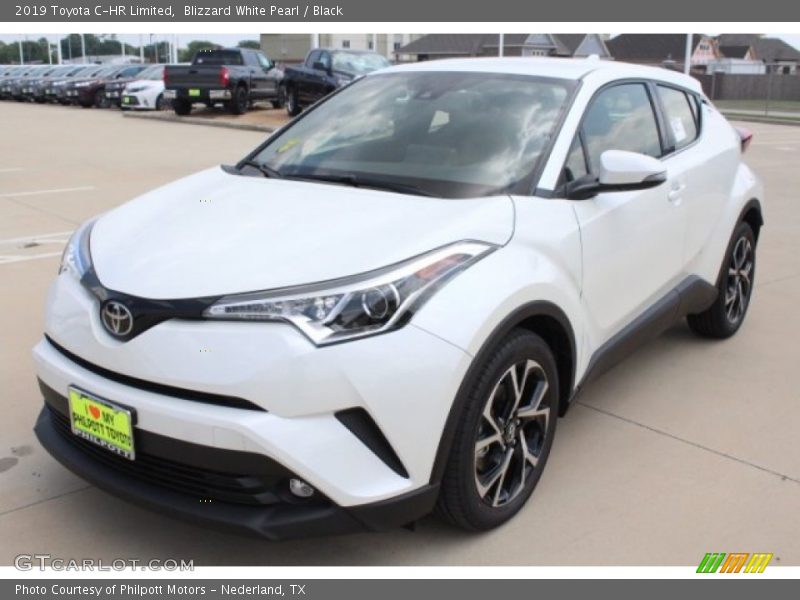 Blizzard White Pearl / Black 2019 Toyota C-HR Limited