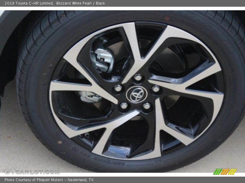 Blizzard White Pearl / Black 2019 Toyota C-HR Limited