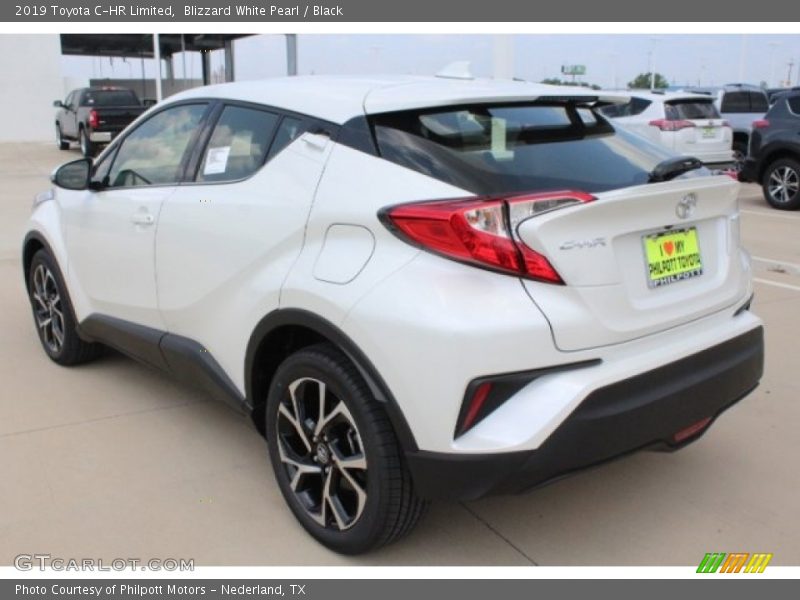 Blizzard White Pearl / Black 2019 Toyota C-HR Limited