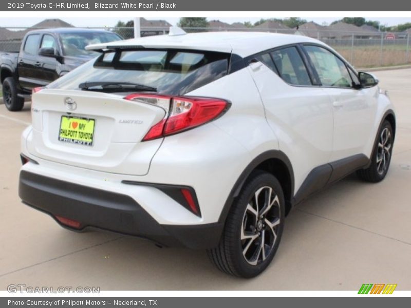 Blizzard White Pearl / Black 2019 Toyota C-HR Limited