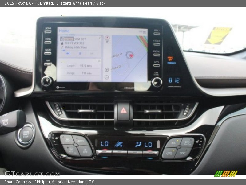 Blizzard White Pearl / Black 2019 Toyota C-HR Limited