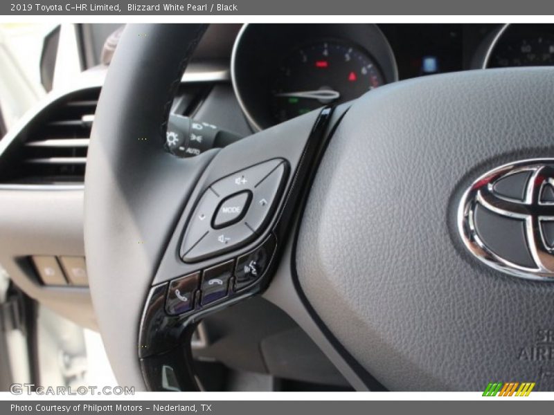 Blizzard White Pearl / Black 2019 Toyota C-HR Limited