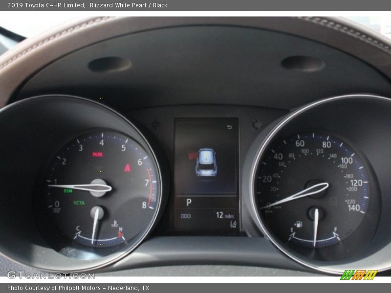 Blizzard White Pearl / Black 2019 Toyota C-HR Limited