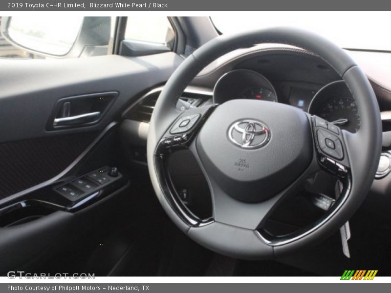Blizzard White Pearl / Black 2019 Toyota C-HR Limited