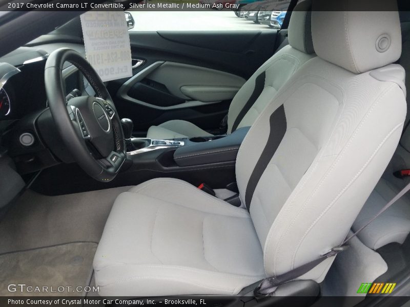 Front Seat of 2017 Camaro LT Convertible