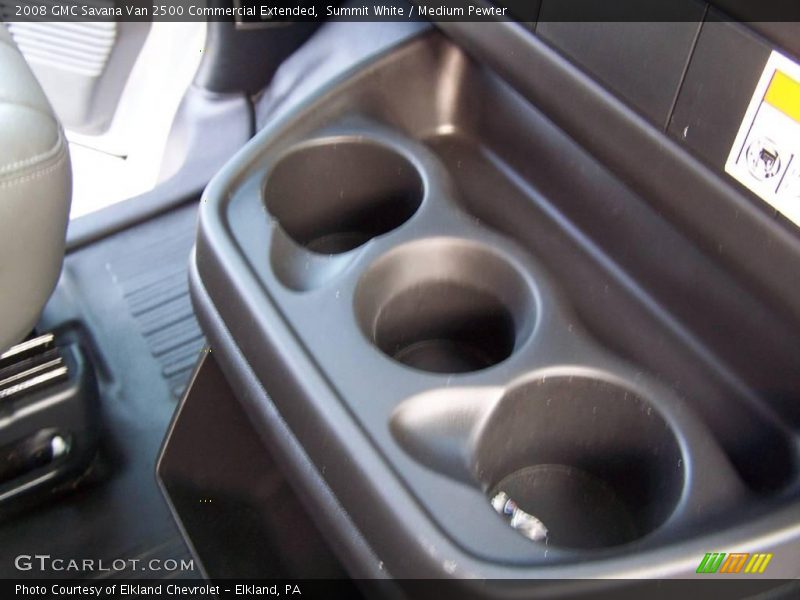 Summit White / Medium Pewter 2008 GMC Savana Van 2500 Commercial Extended