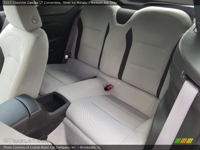 Rear Seat of 2017 Camaro LT Convertible