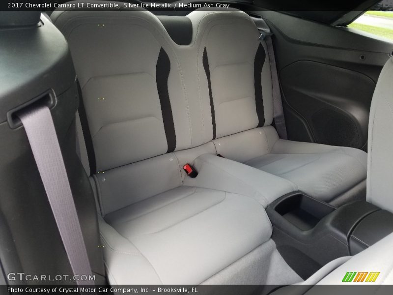 Rear Seat of 2017 Camaro LT Convertible