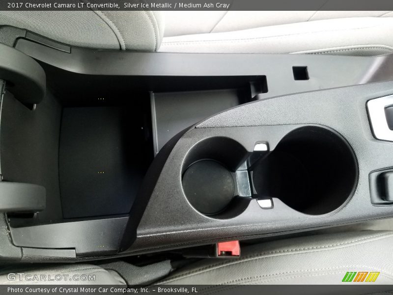 Silver Ice Metallic / Medium Ash Gray 2017 Chevrolet Camaro LT Convertible