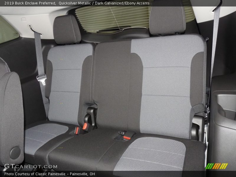 Quicksilver Metallic / Dark Galvanized/Ebony Accents 2019 Buick Enclave Preferred