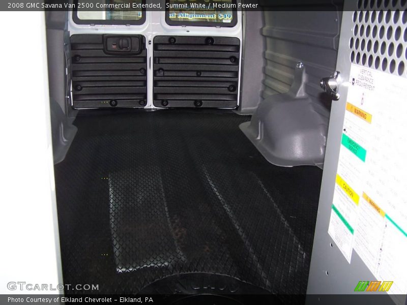 Summit White / Medium Pewter 2008 GMC Savana Van 2500 Commercial Extended