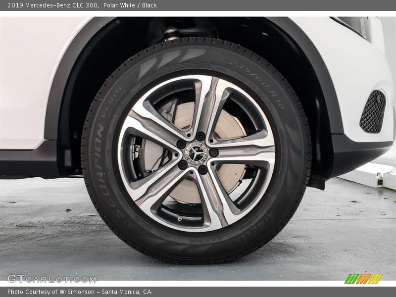 Polar White / Black 2019 Mercedes-Benz GLC 300