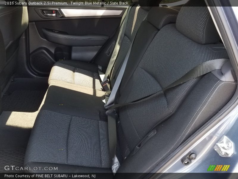 Twilight Blue Metallic / Slate Black 2016 Subaru Outback 2.5i Premium