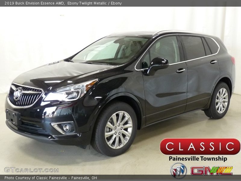 Ebony Twilight Metallic / Ebony 2019 Buick Envision Essence AWD