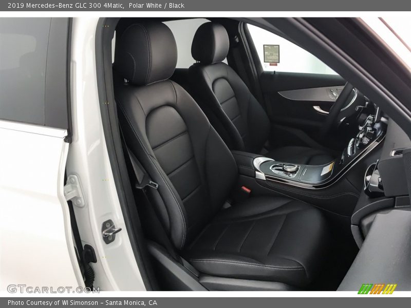 Front Seat of 2019 GLC 300 4Matic