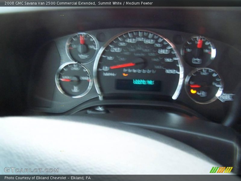 Summit White / Medium Pewter 2008 GMC Savana Van 2500 Commercial Extended
