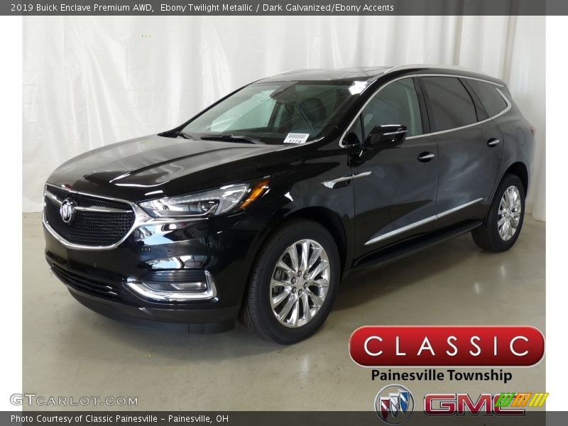 Ebony Twilight Metallic / Dark Galvanized/Ebony Accents 2019 Buick Enclave Premium AWD