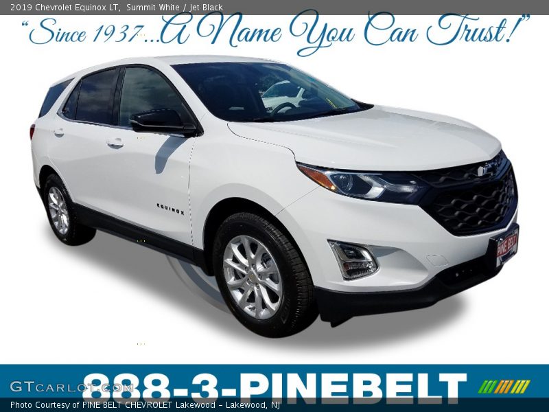 Summit White / Jet Black 2019 Chevrolet Equinox LT