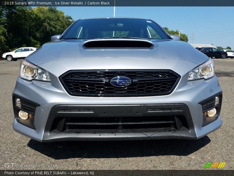 Ice Silver Metallic / Carbon Black 2018 Subaru WRX Premium
